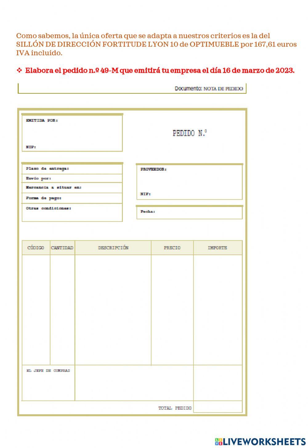 Documentos mercantiles
