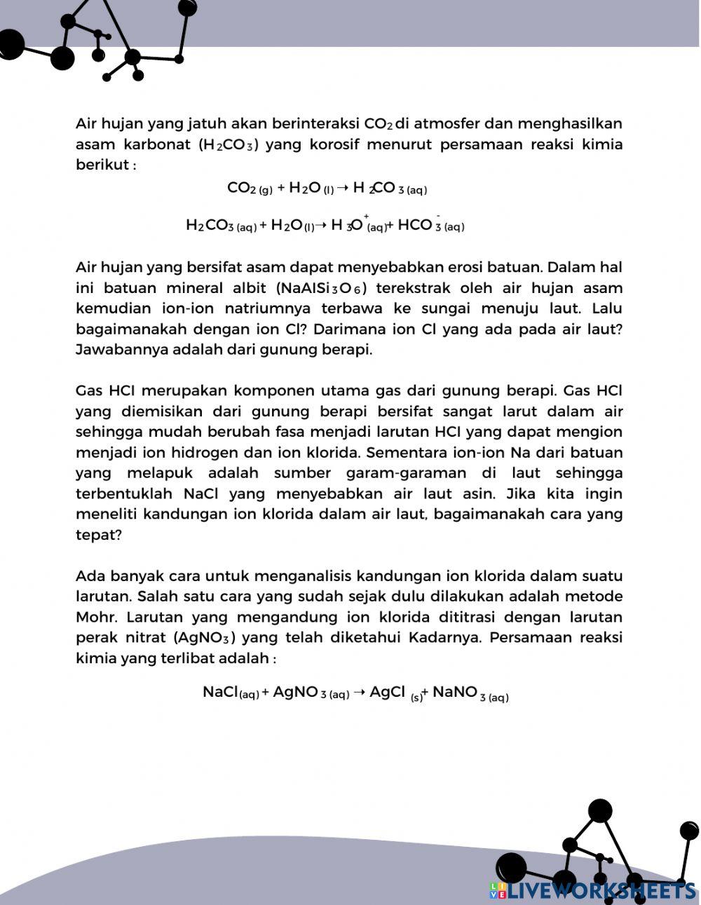 LKPD Penerapan Hukum Dasar Kimia