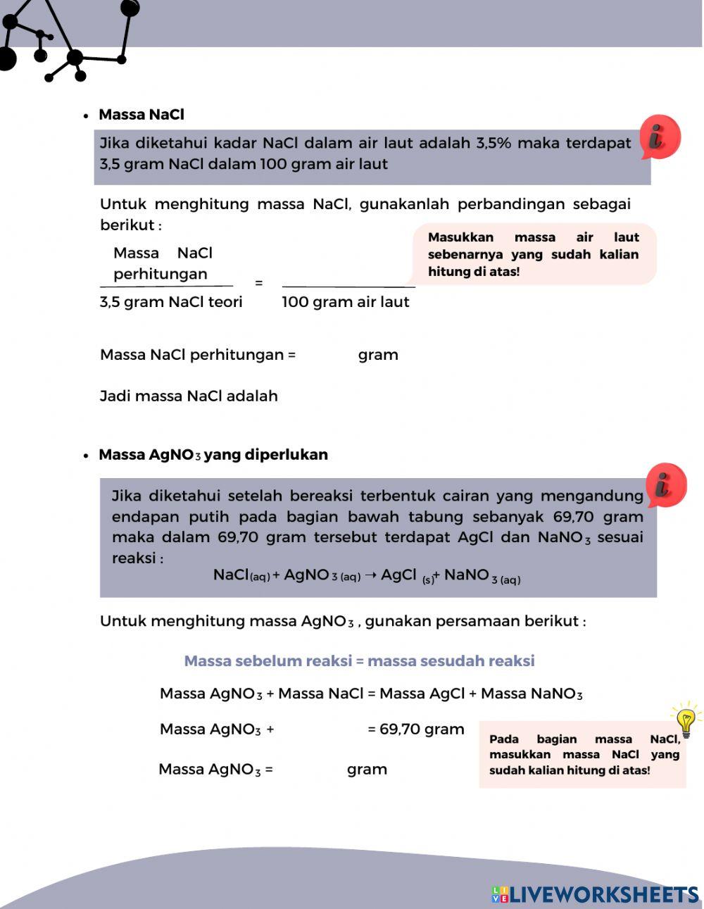 LKPD Penerapan Hukum Dasar Kimia