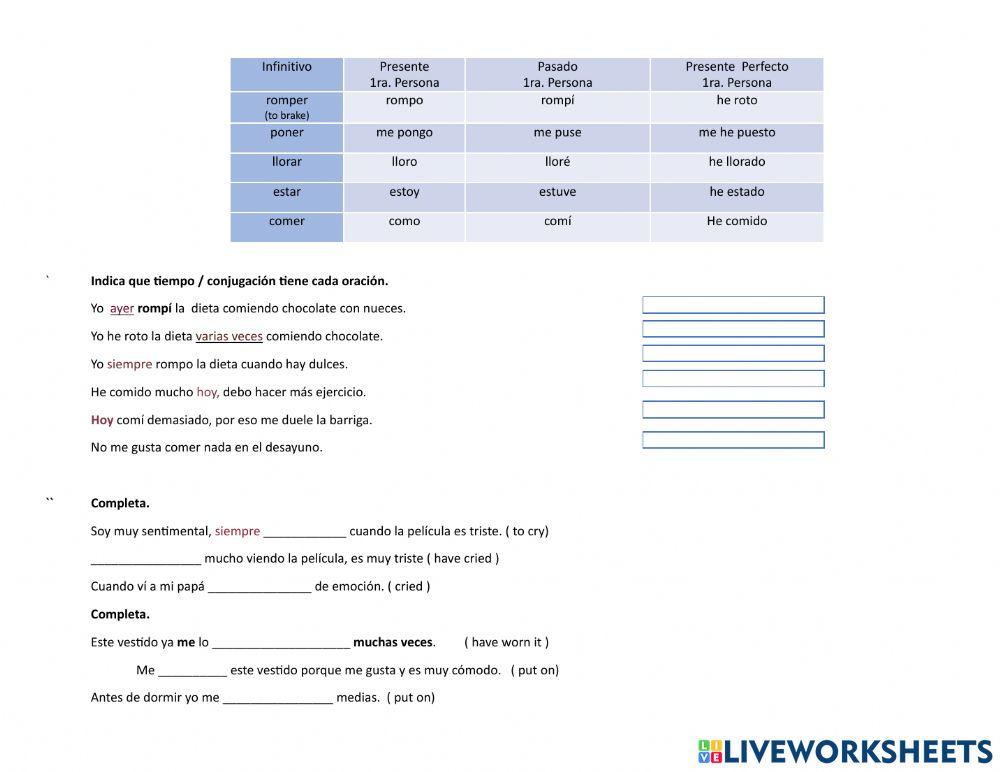 Alguna ves tu . . . ?