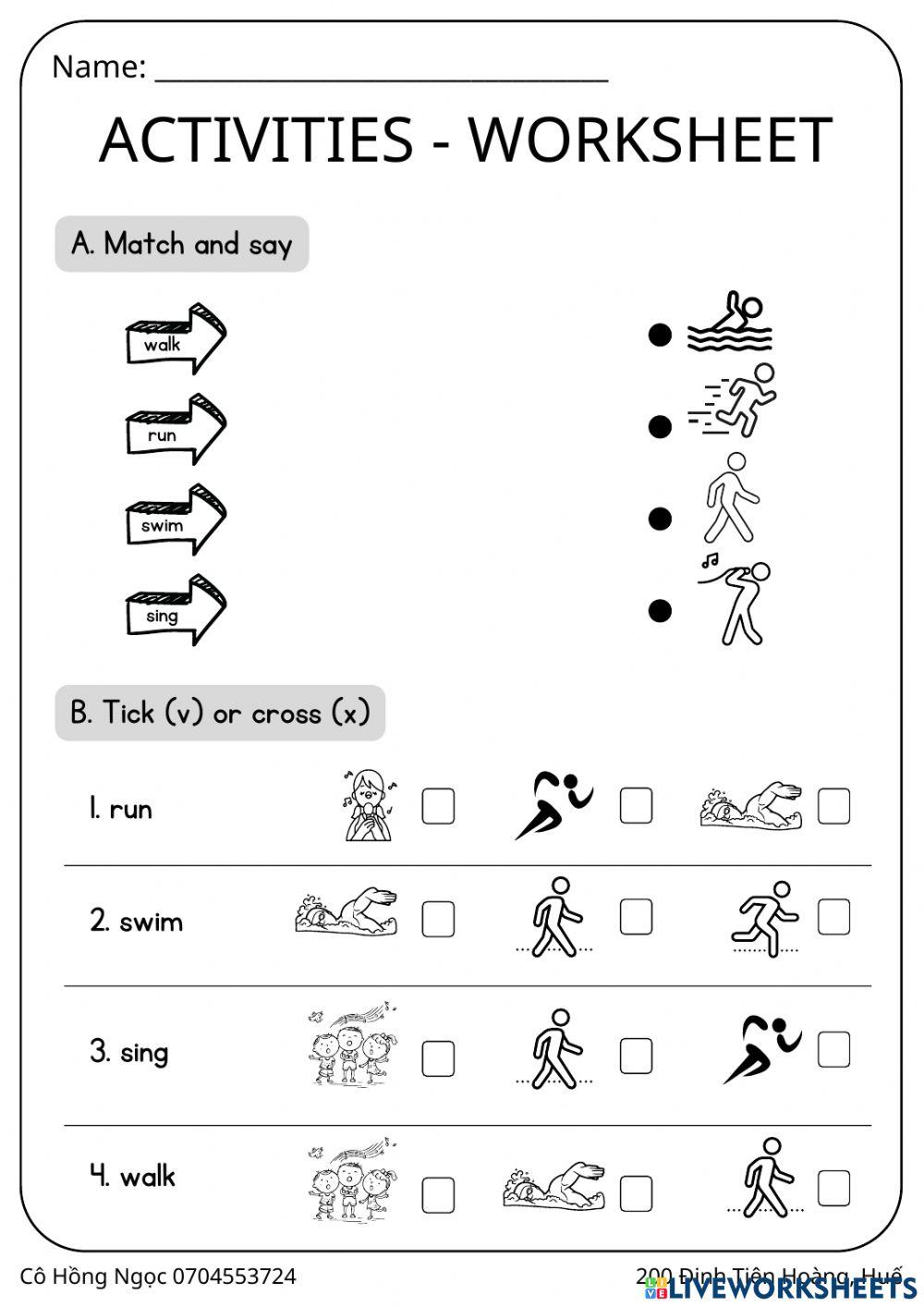 Smart Start 1 - Activities