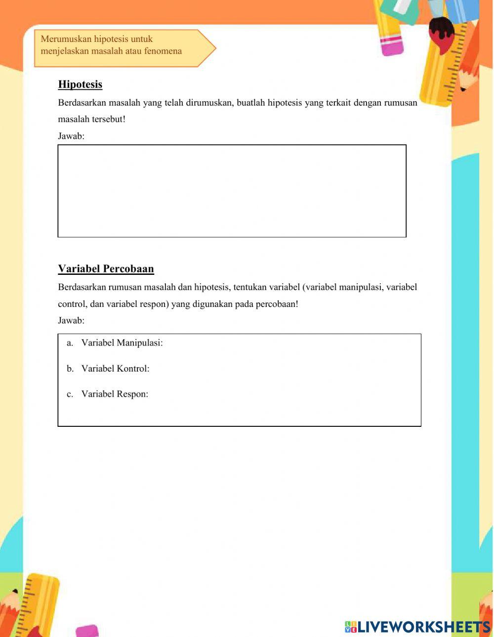 Lkpd kesetimbangan kimia faktor tekanan dan volume