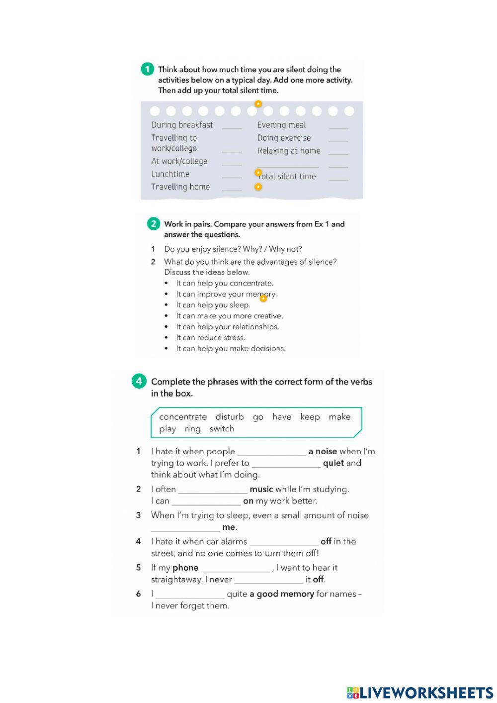 B1 practice | elena santiago bago | Live Worksheets