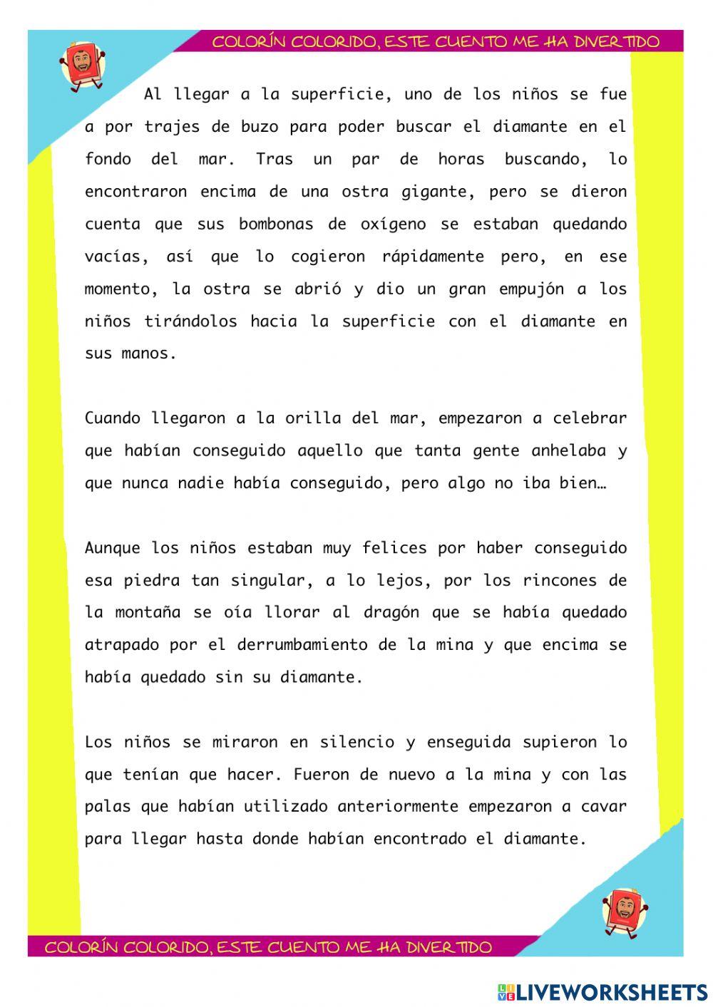 La misteriosa aventura del diamante subterráneo