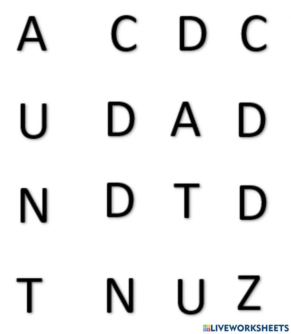 Family wordsearch