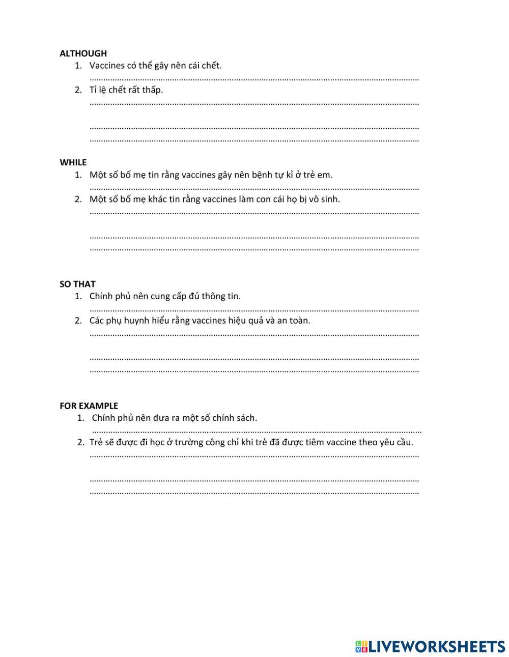 TRS6 - Biology - Writing