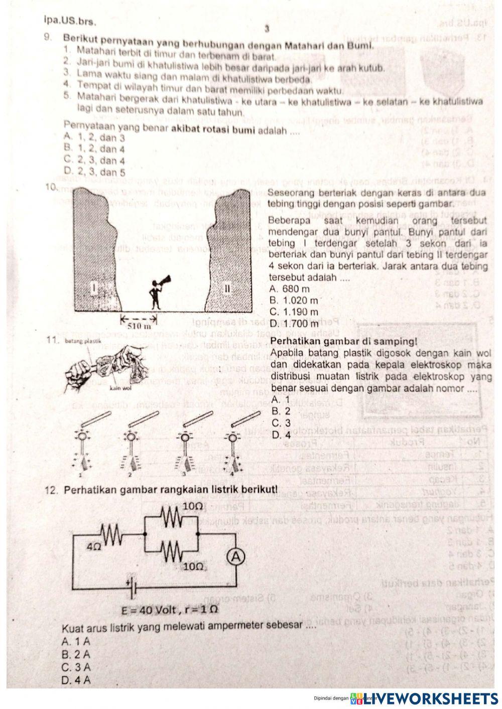 Soal us tp 2021-2022