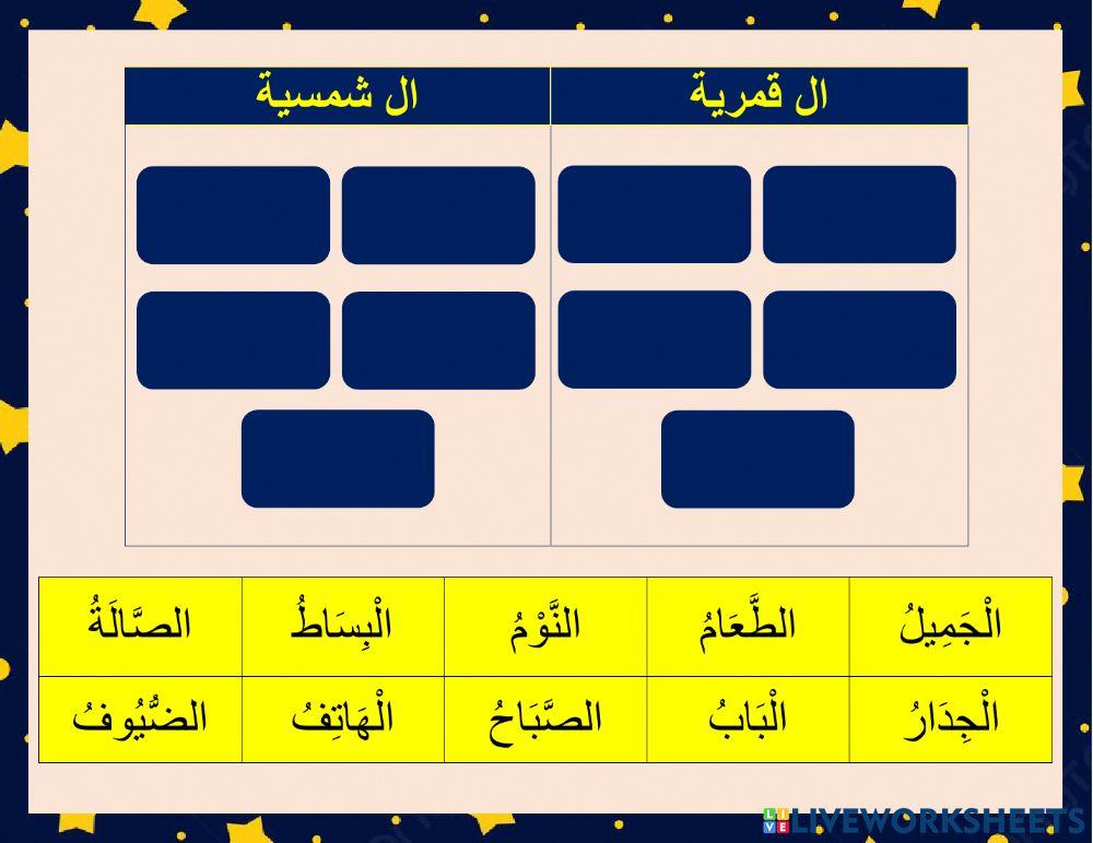 ال القمرية وال الشمسية