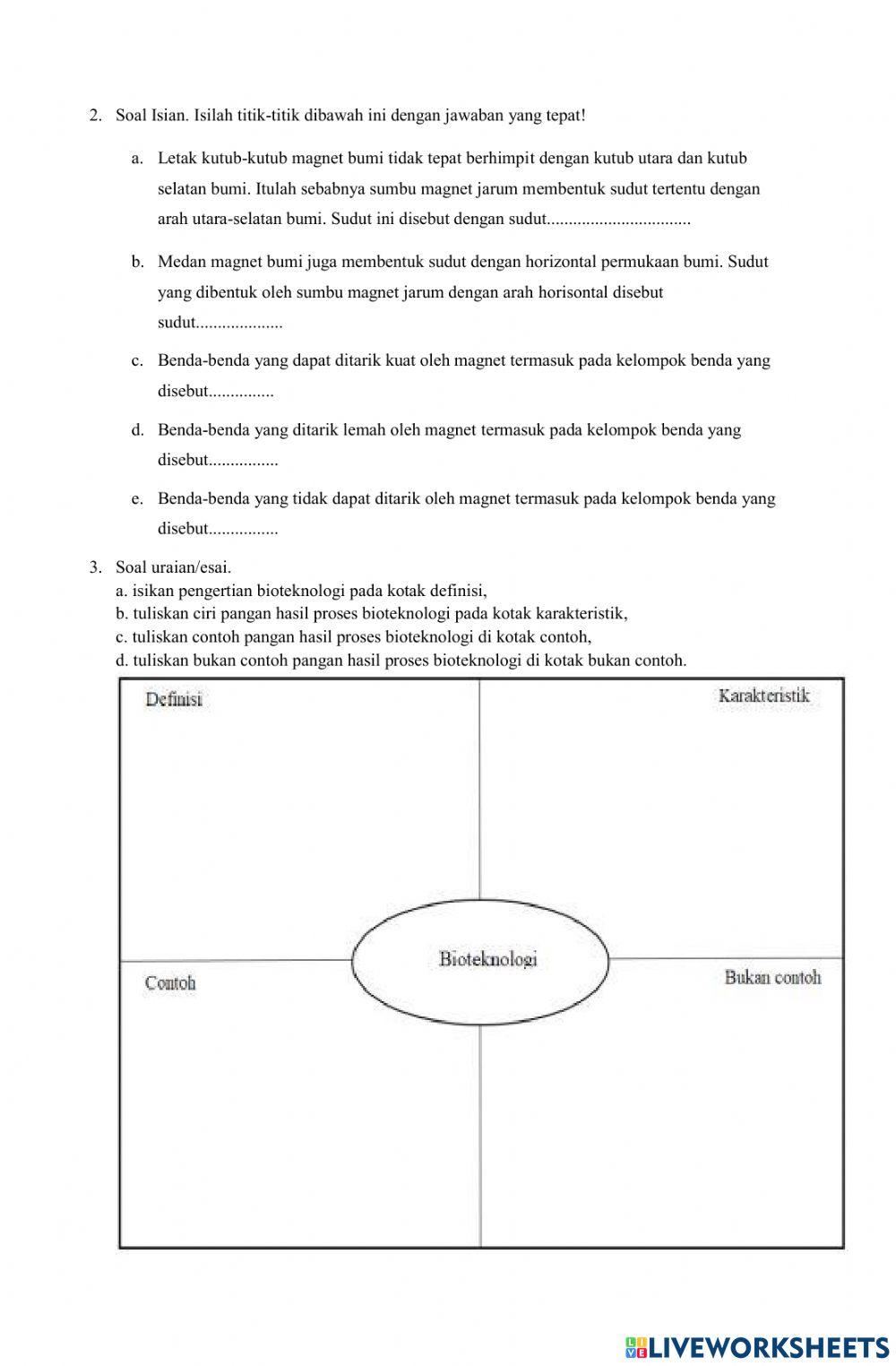 Penilaian Akhir Semester (PAS) genap kelas 9 UPT SPF SMPN 48 Makassar