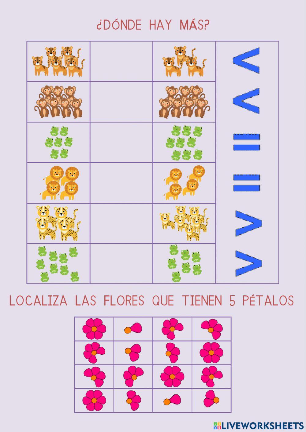 Los números hasta el 10