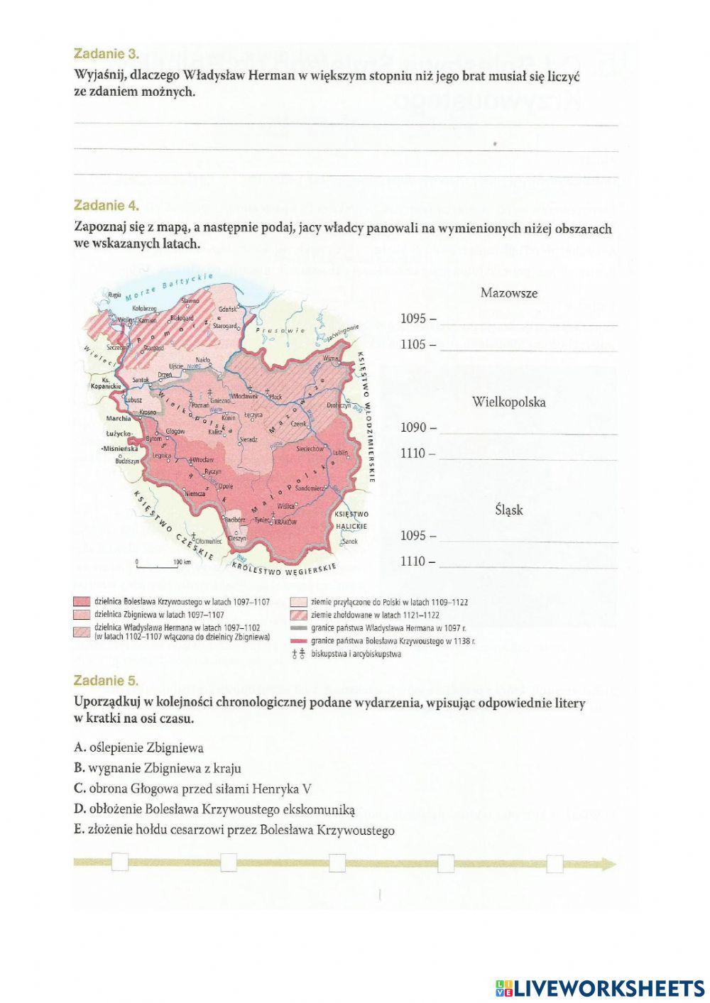 Polska na przełomie XI i XII wieku