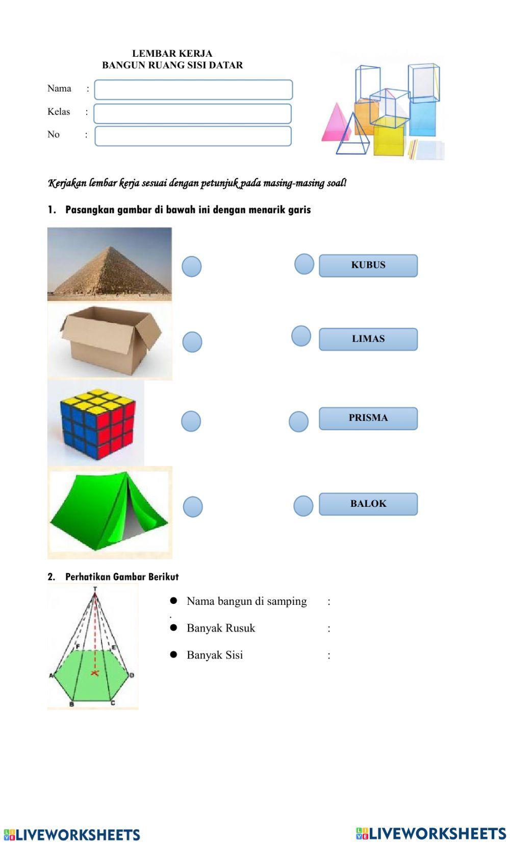 Penilaian Harian Bangun Ruang Sisi Datar