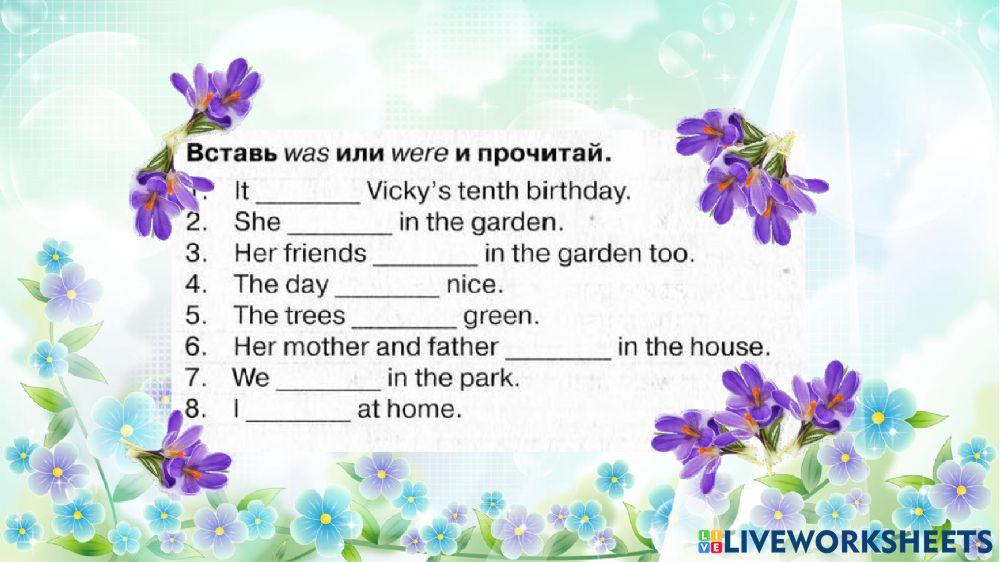 Spotlight 4 past simple , was-were