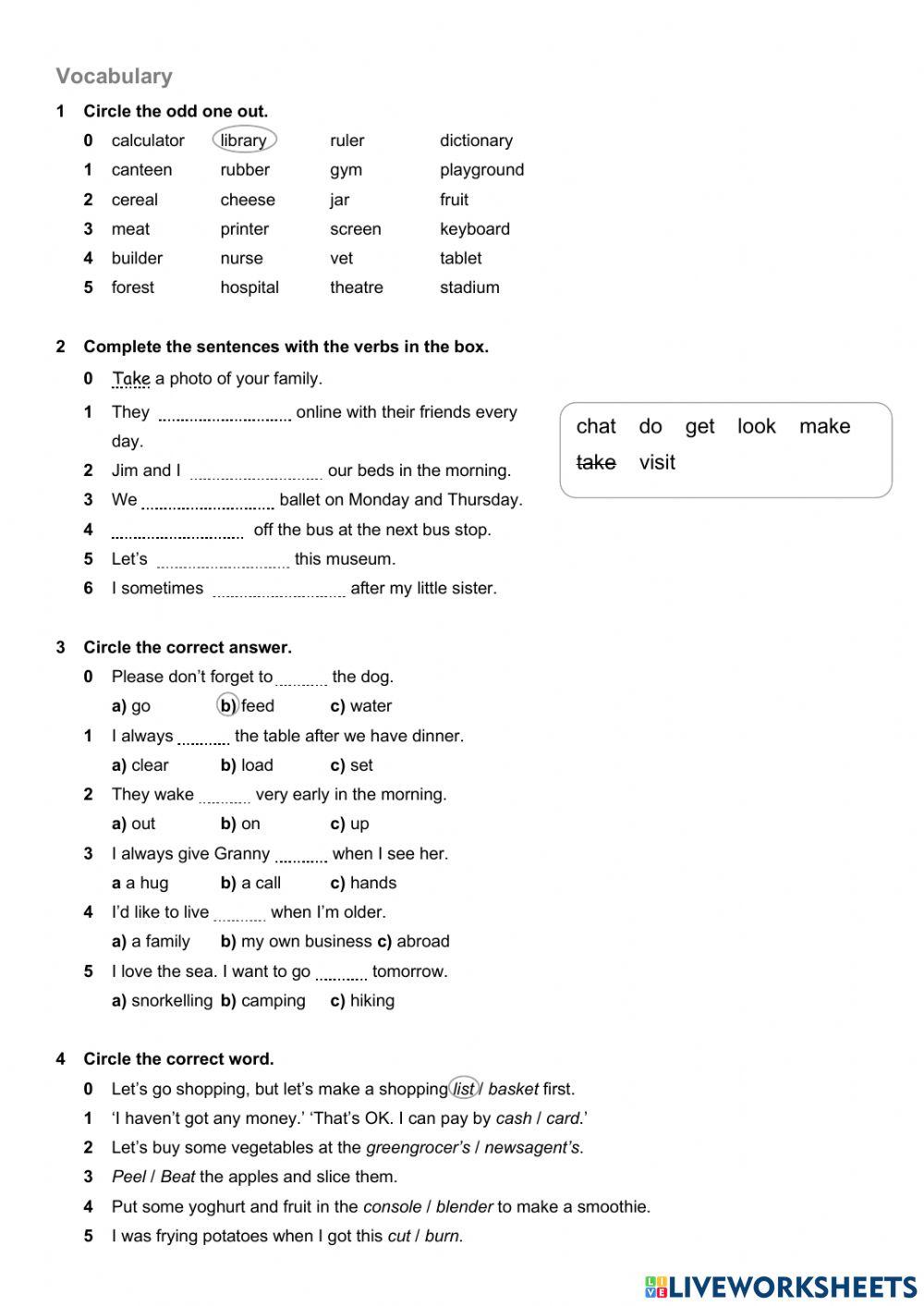 Go getter 4 placement test