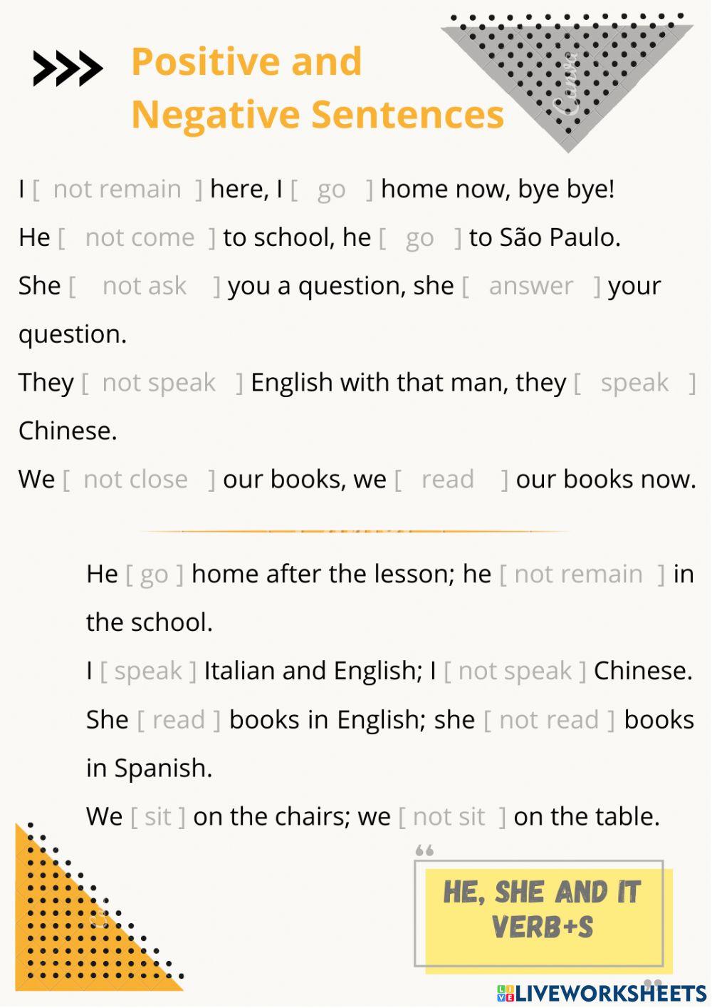 Present Continuos and Simple