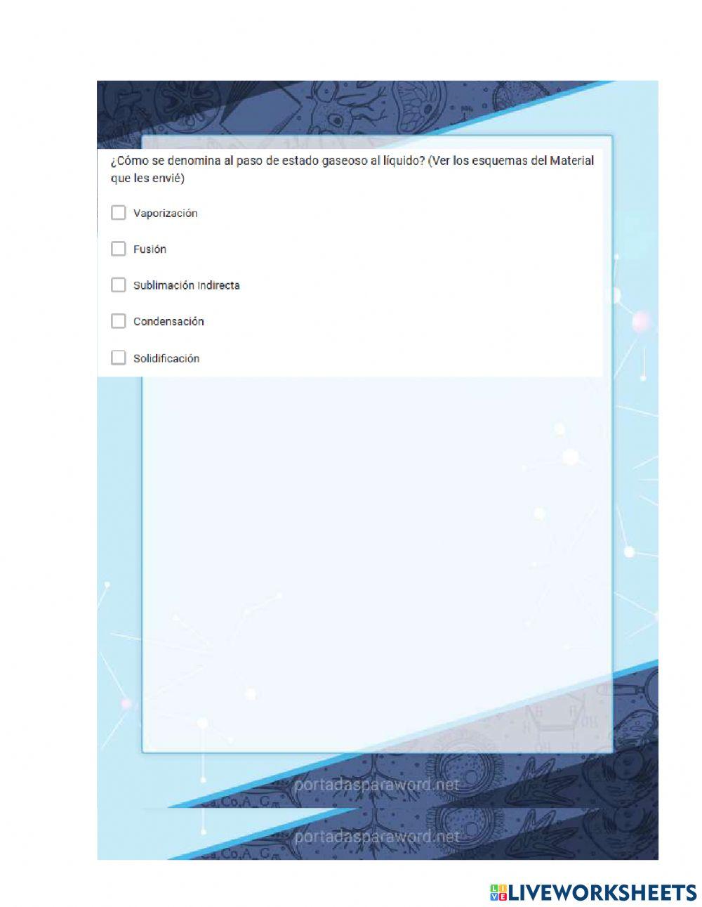 Estados de la materia