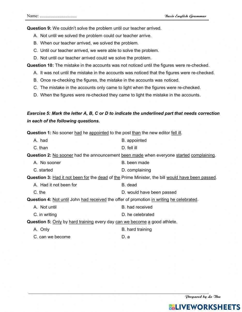 Lesson34B-2k8-Inversion(Bal)-Homework