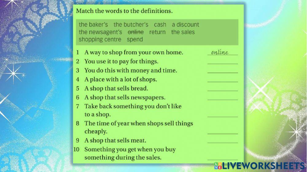 Oxford Navigate Elementary WB Unit 5.3