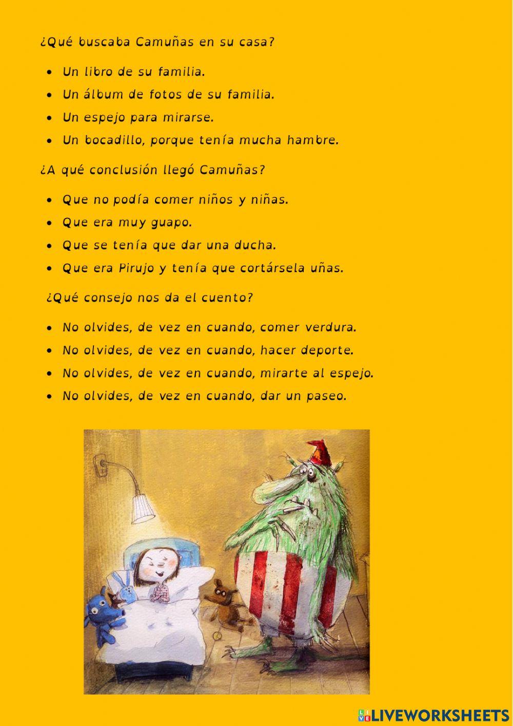 Comprensión Oral Camuñas