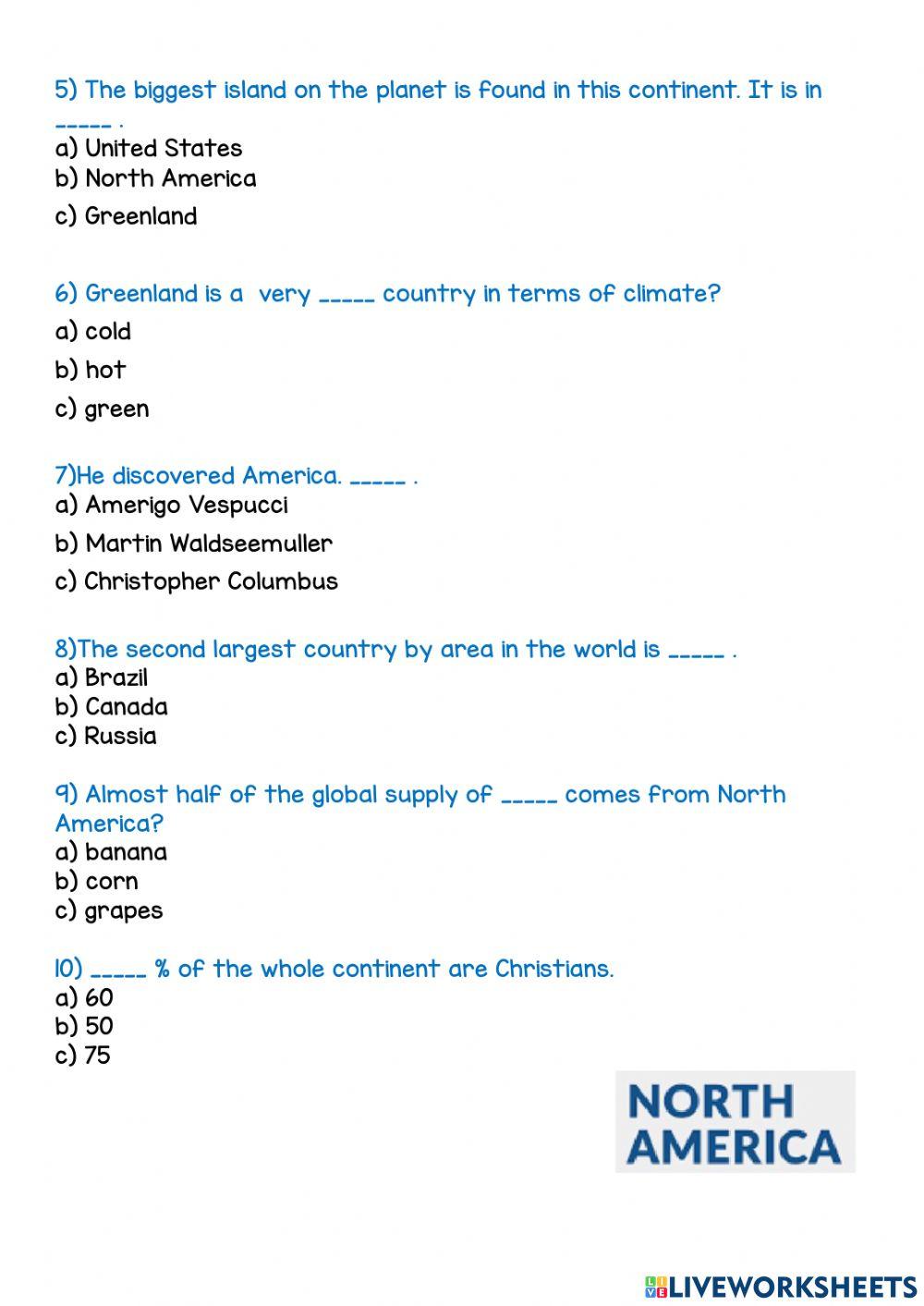 North America -part 2