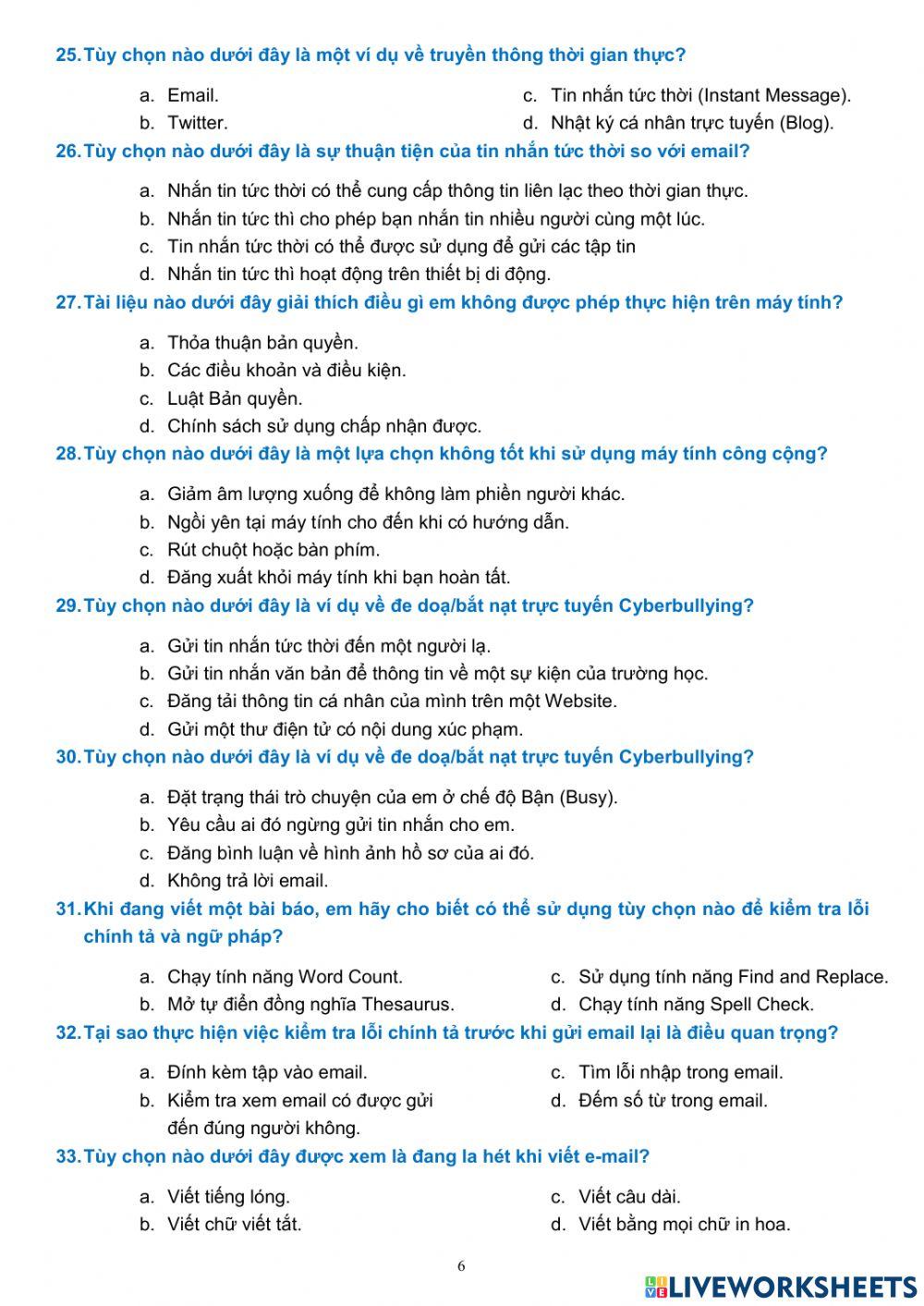 Khối 5 - ic3 spark1