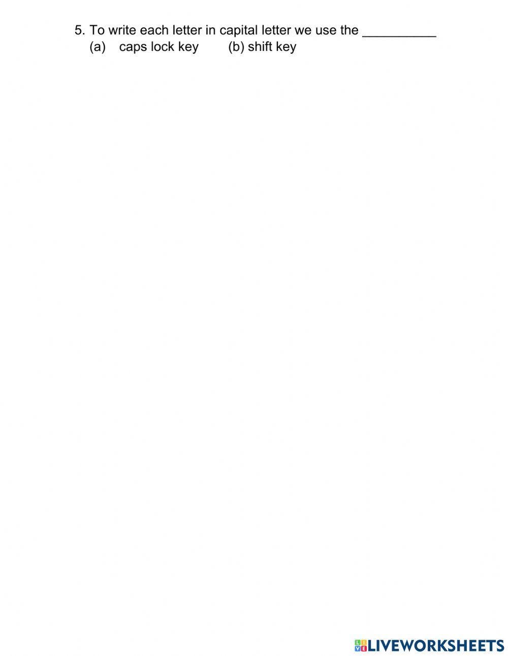 Computer Keyboard keys