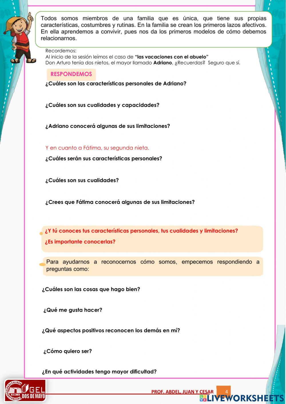 Característica y cualidades