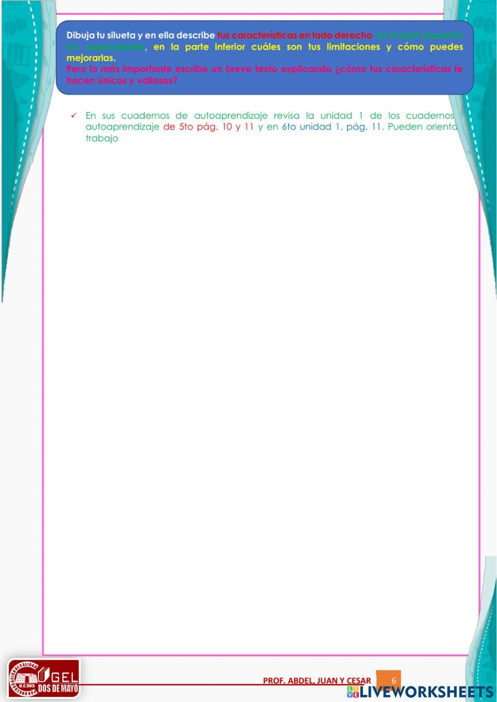 Característica y cualidades