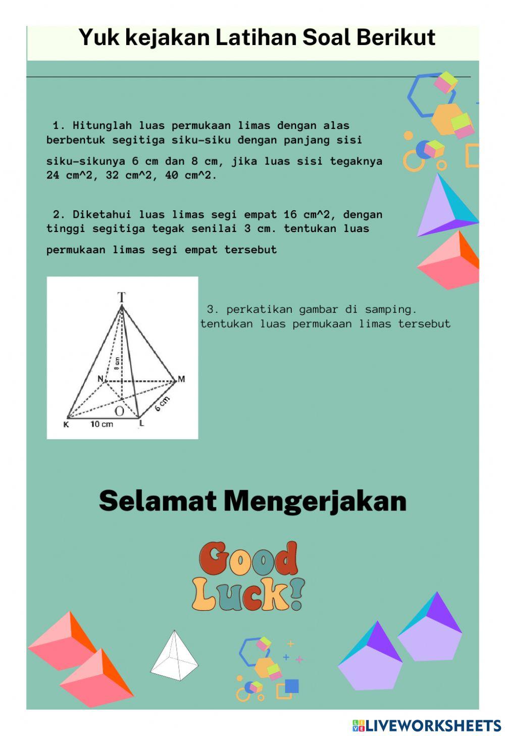 Lkpd luas permukaan limas