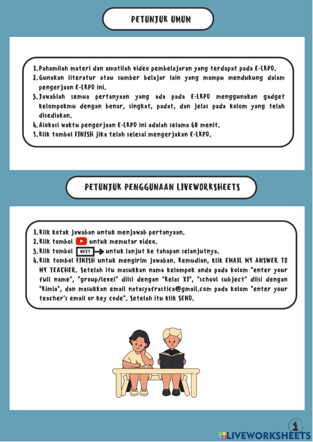 KC E-LKPD Laju Reaksi : Cara-Cara Pengaturan dan Penyimpanan Bahan Kimia untuk Mencegah Perubahan Fisika dan Kimia yang Tak Terkendali I