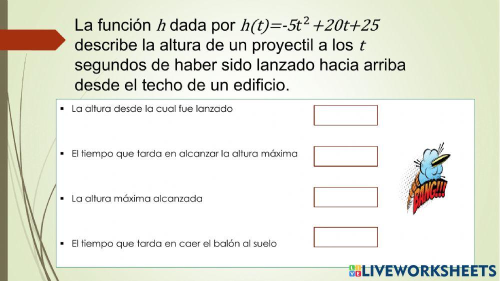 Lineal y cuadrática