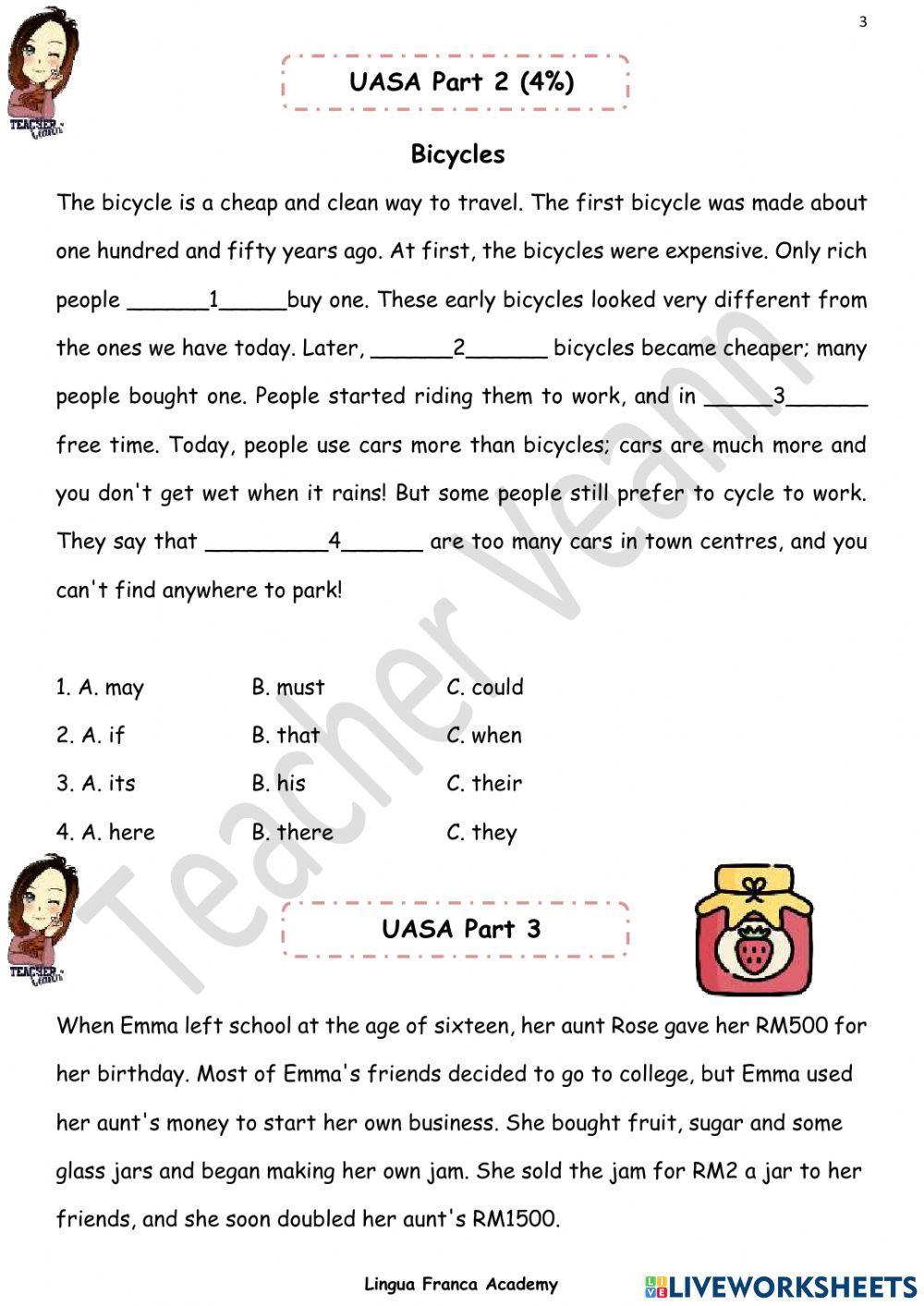 Evaluation Test Gamma