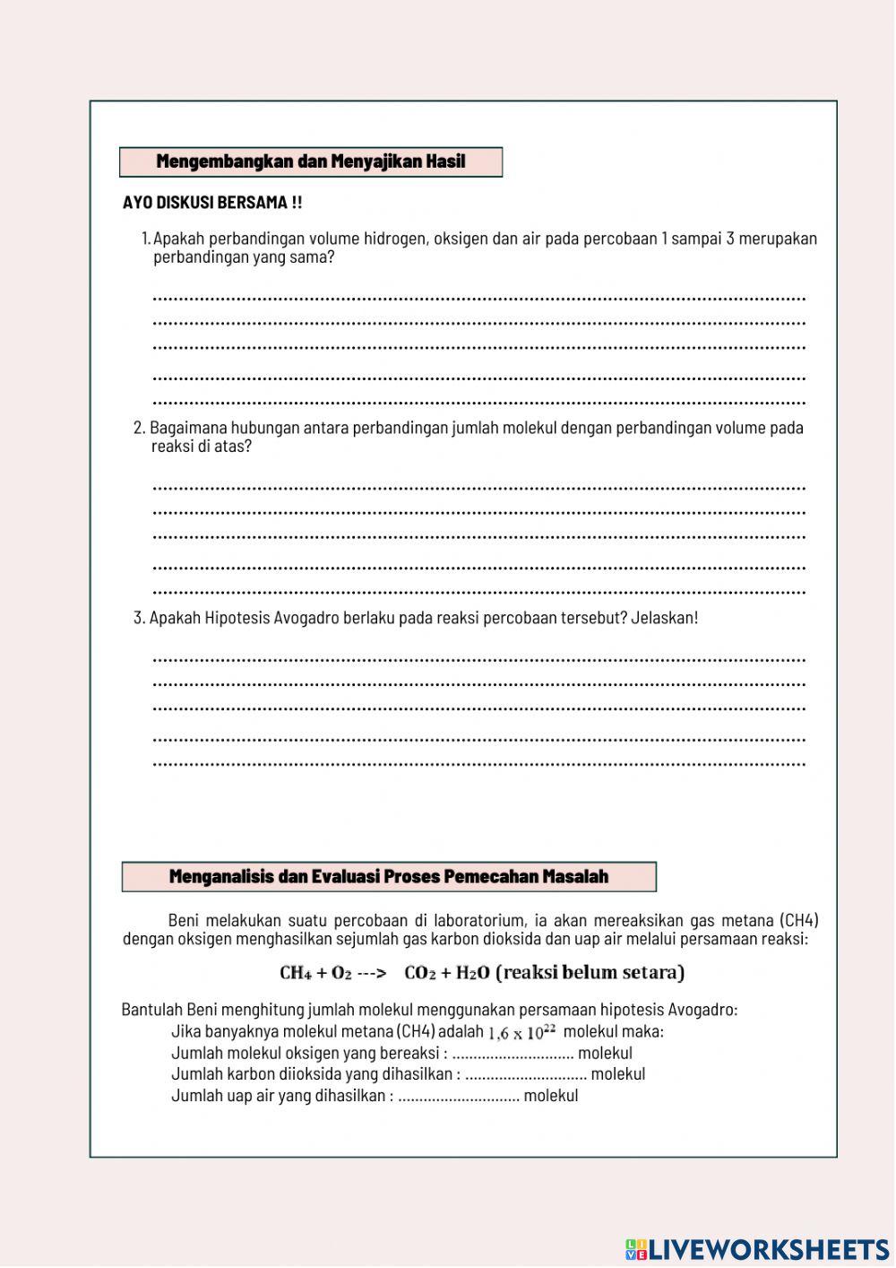Worksheet LKPD Hukum Dasar
