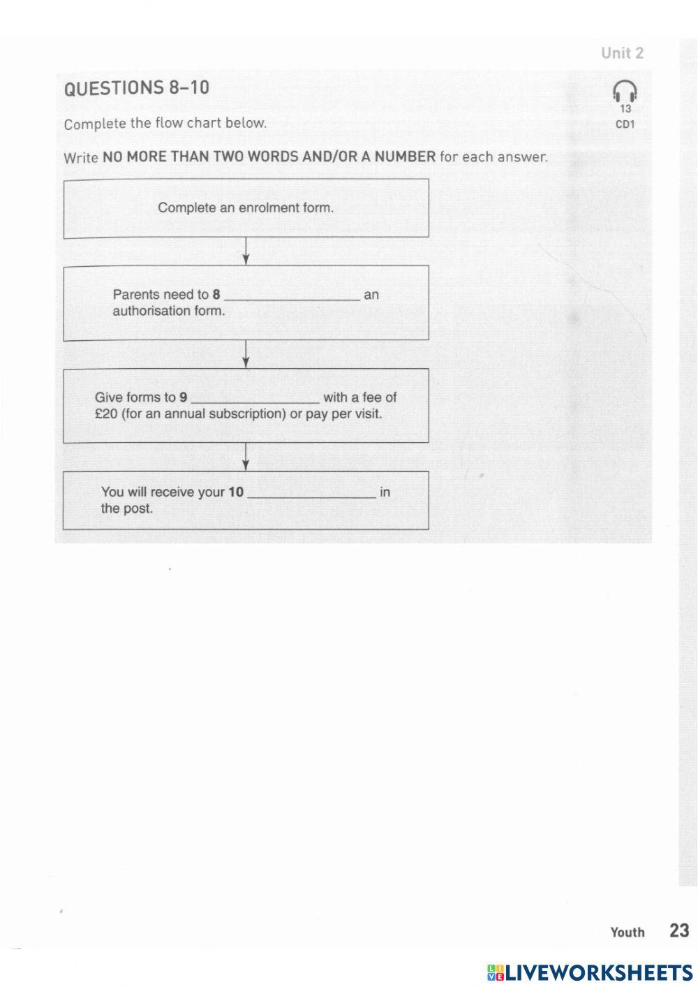 IELTS 5.0 - Unit 6 - Lesson 2 - Listening Practice