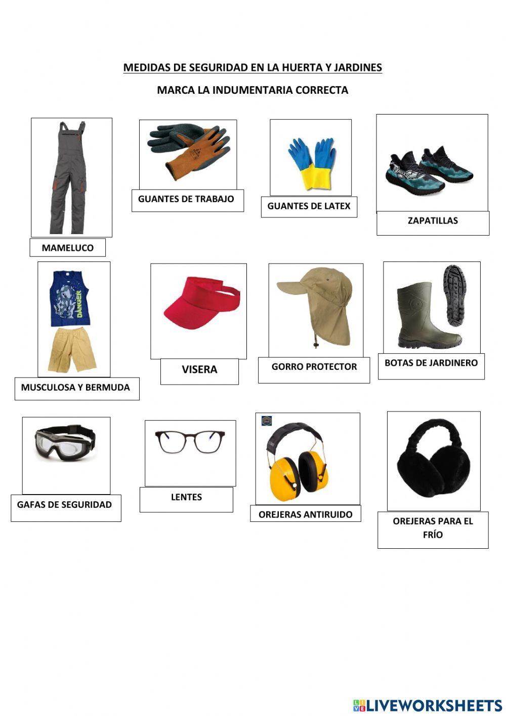 Medidas de seguridad en huertas y jardines