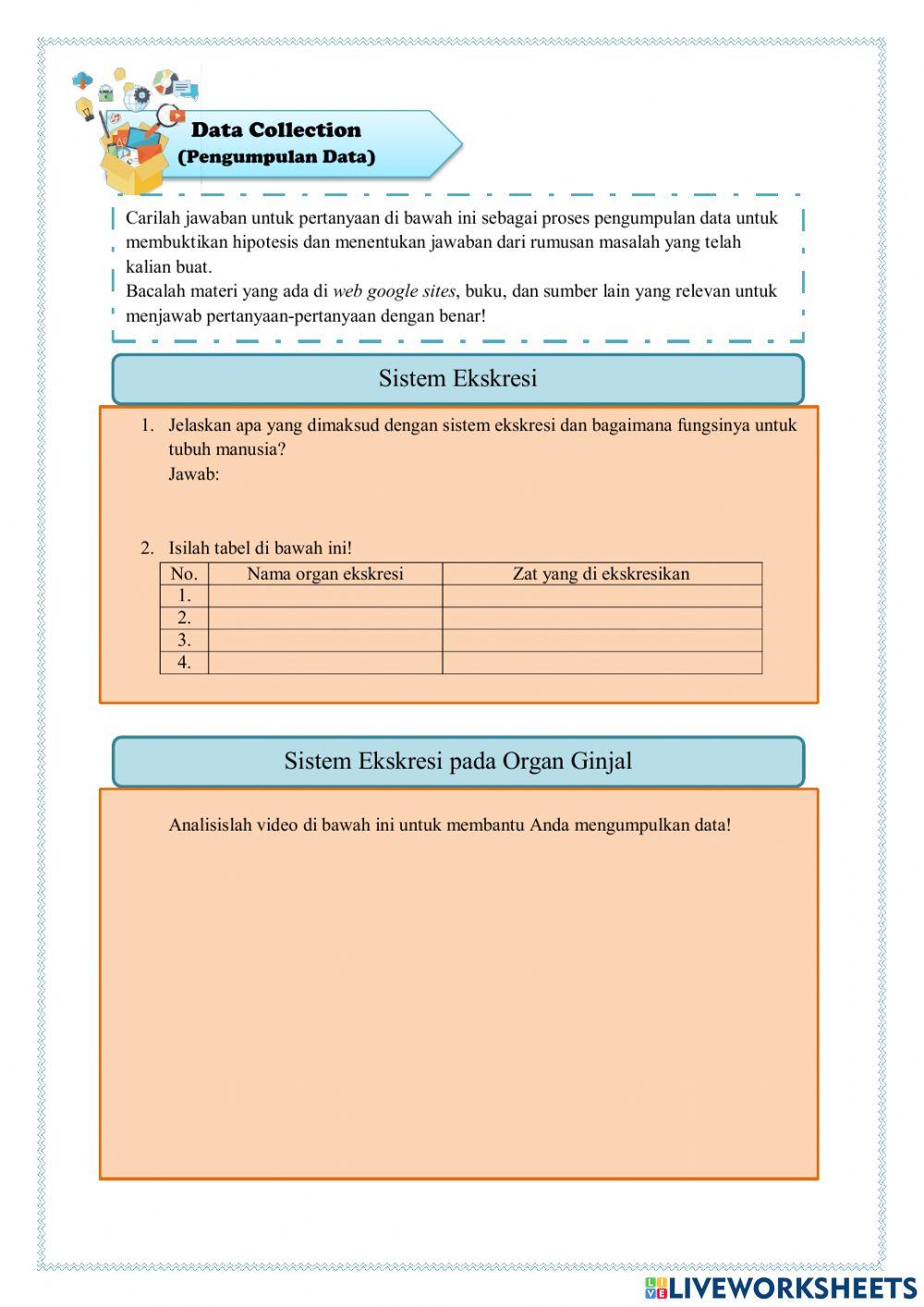 Lkpd sistem ekskresi (ginjal)