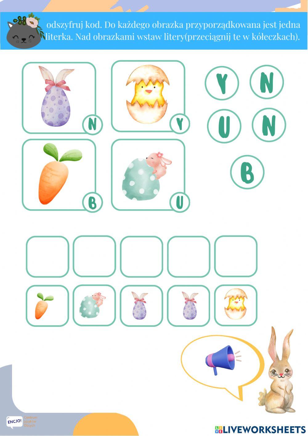 Bunny maluchy easter