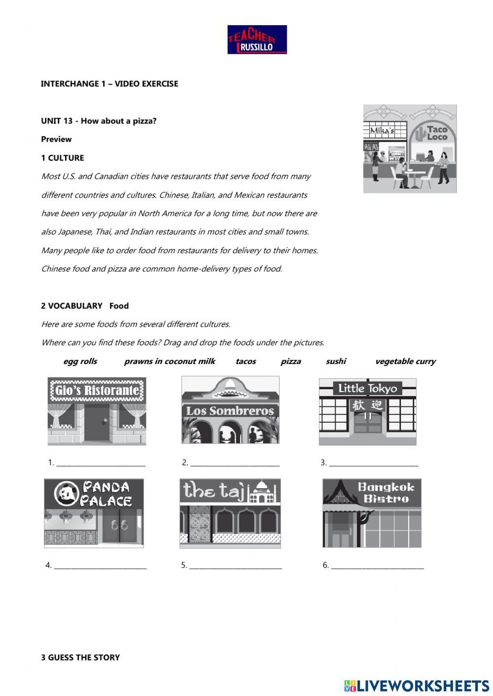 Interchange 1 Unit 13