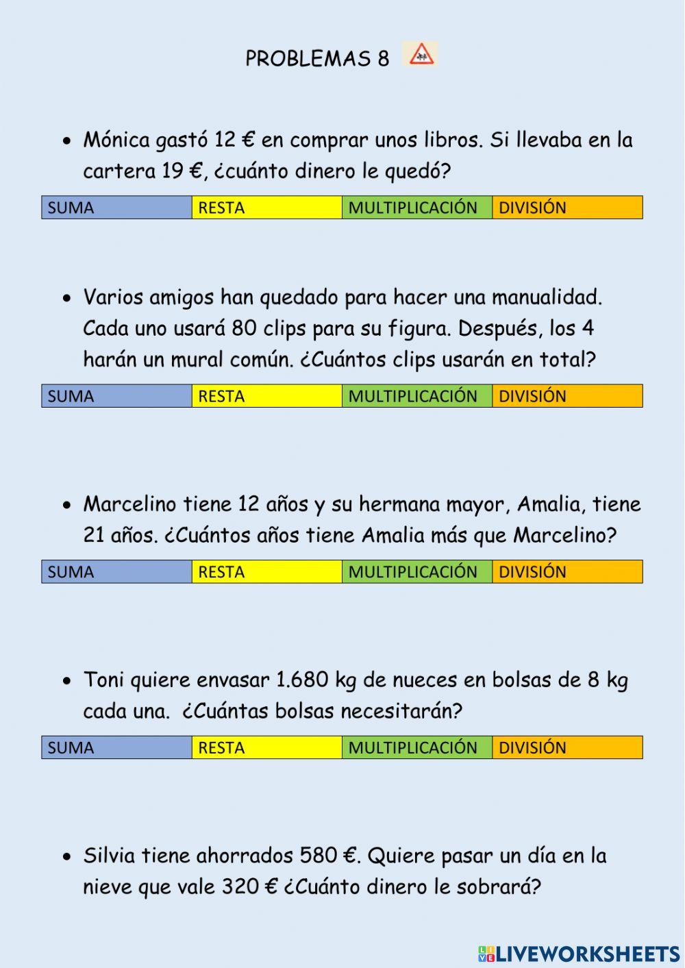 Problemas Problemas