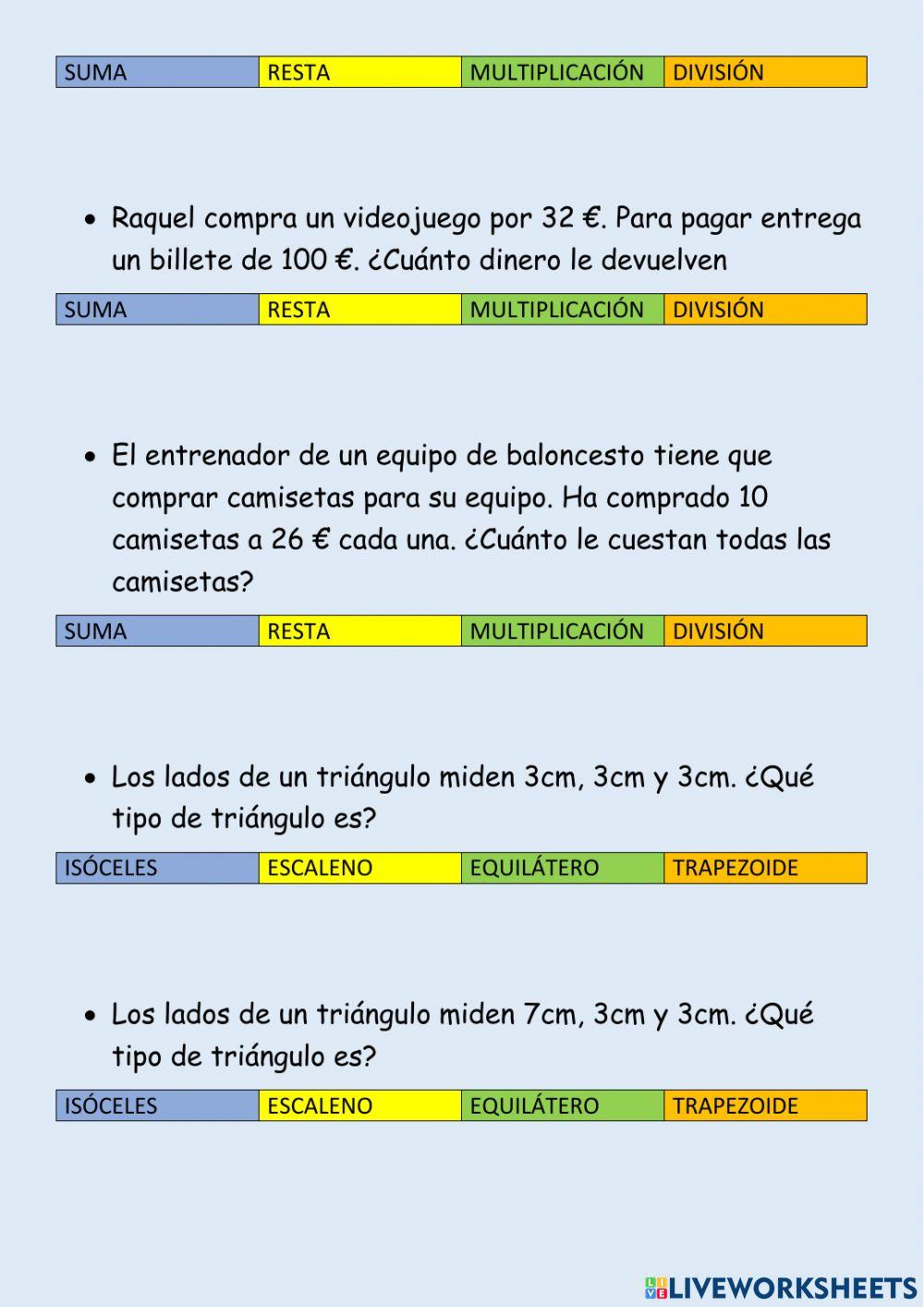 Problemas