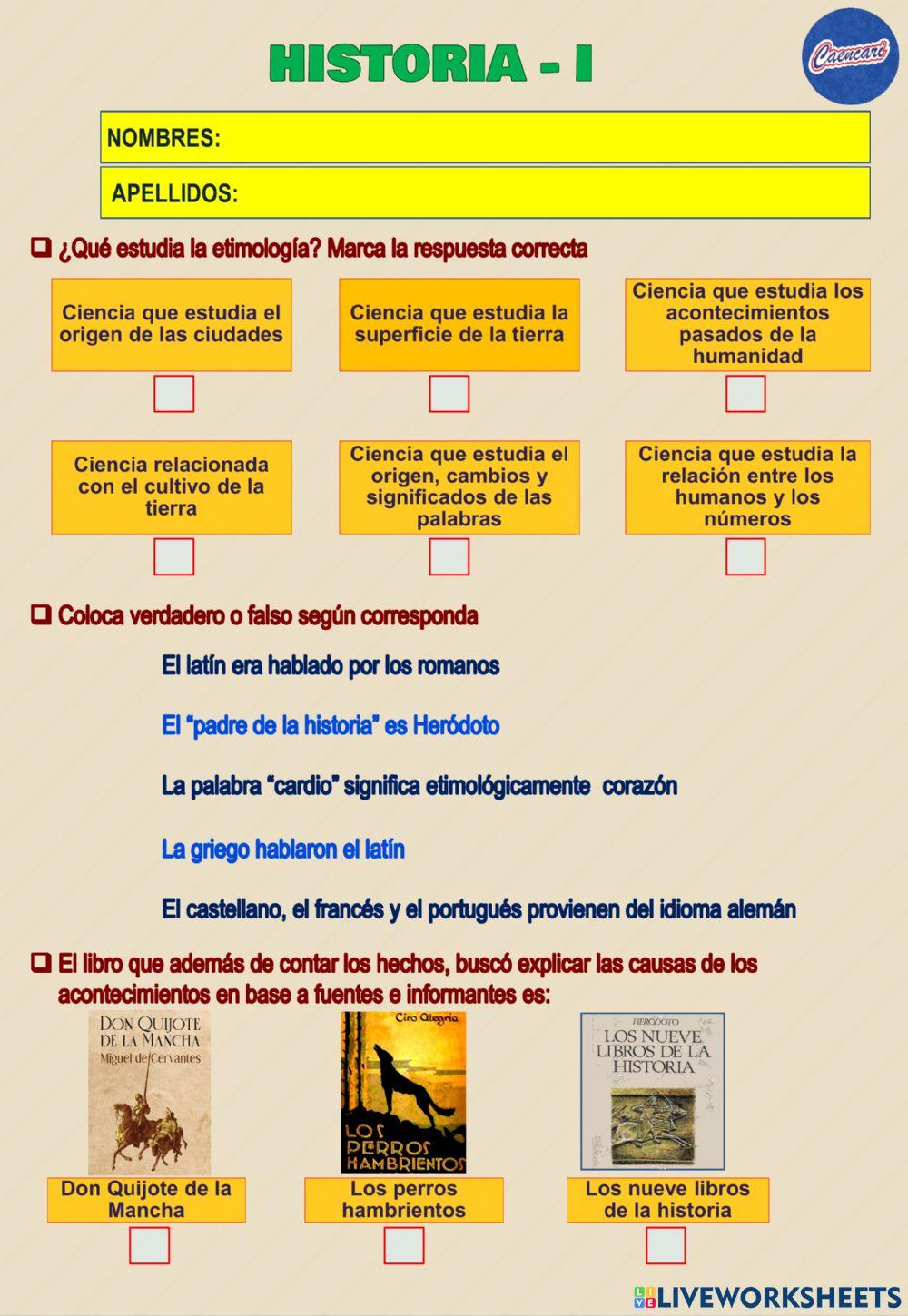 Historia I