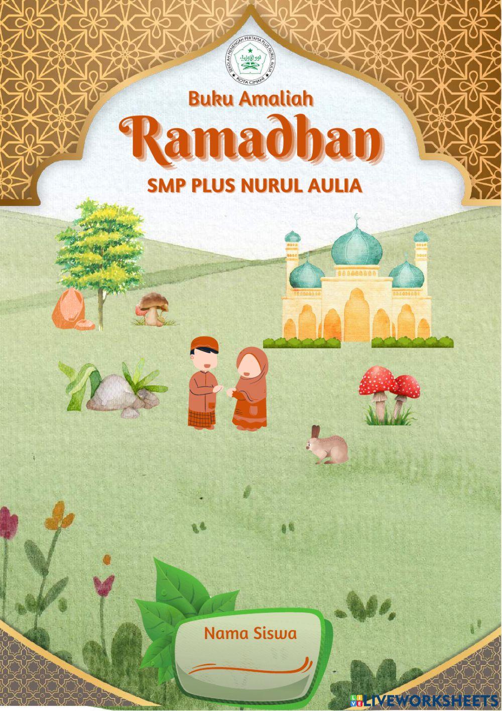 Buku Amaliah Ramadhan 29-31 Maret 2023