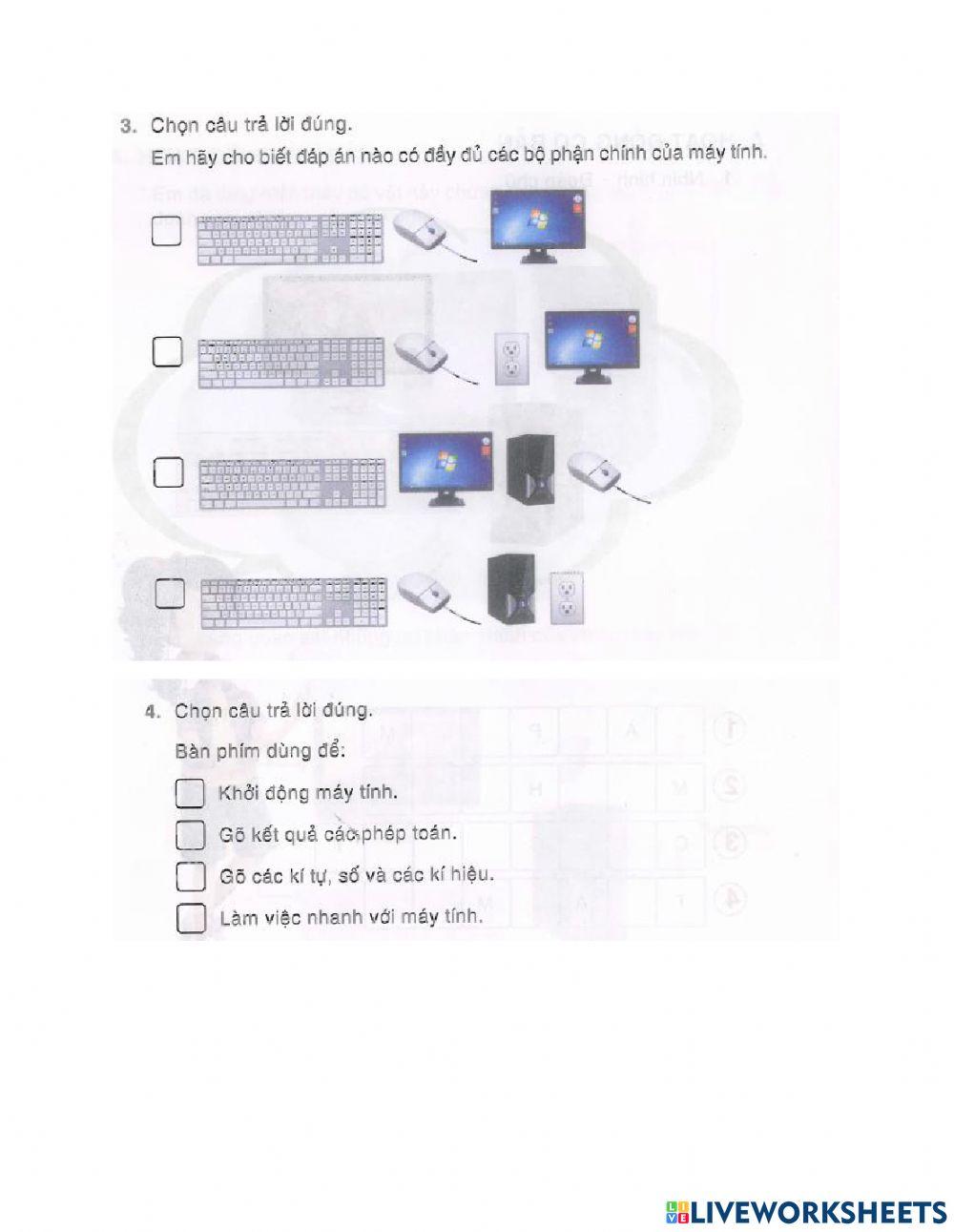 Thực hành tổng hợp - Lớp 1