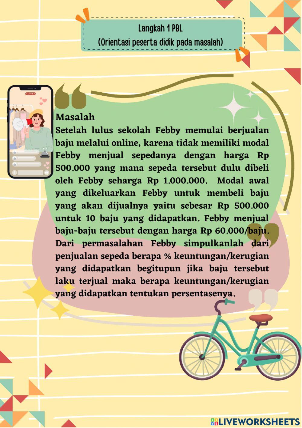 LKPD Aritmatika Sosial Pertemuan 2