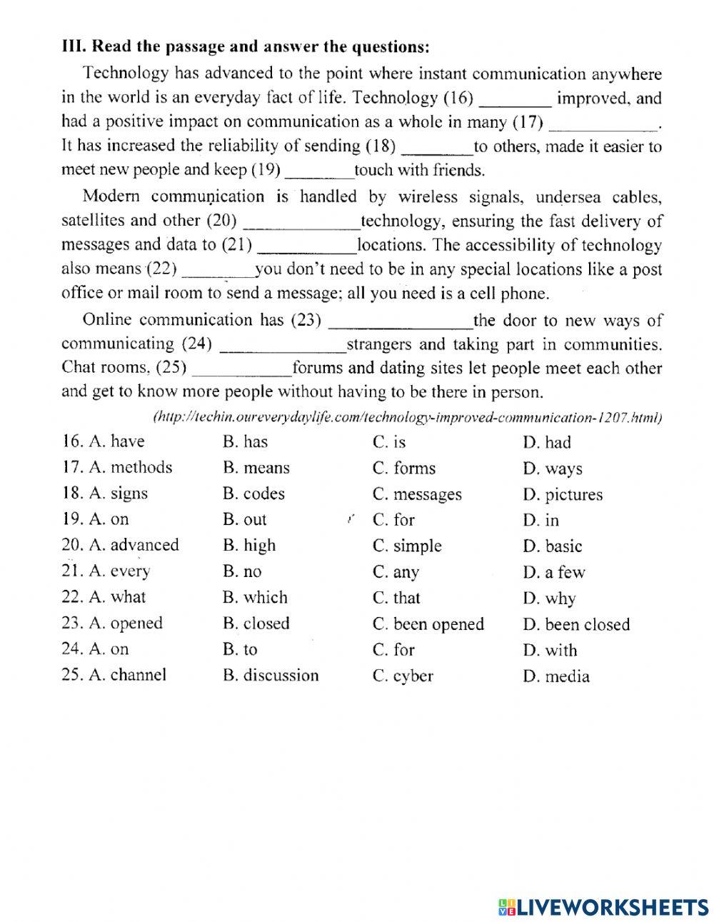 Lop8- unit 10-test 3