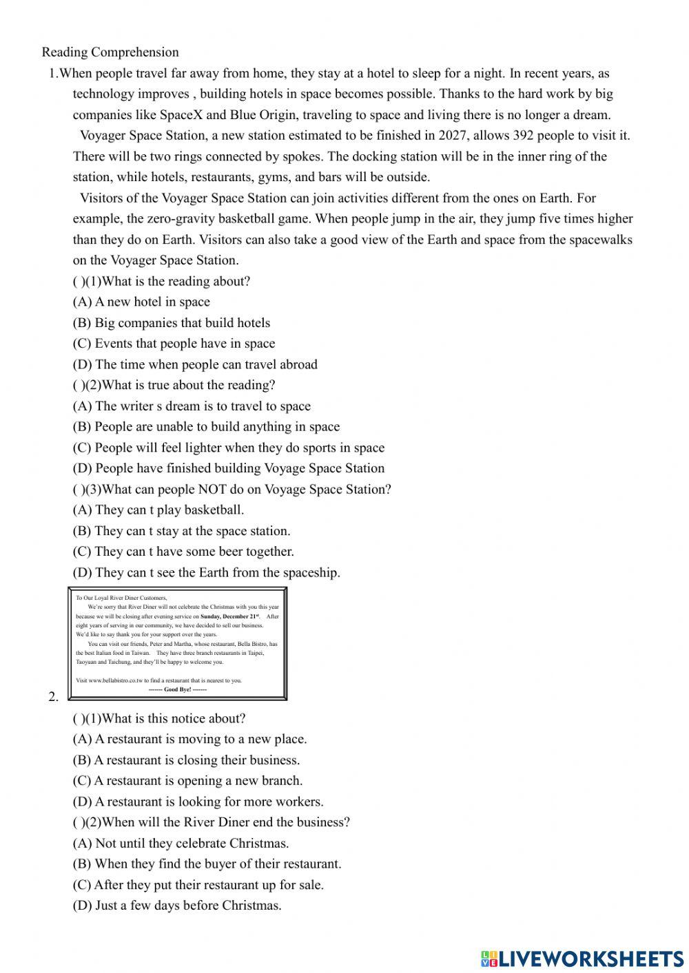 Reading Exercises for Beginners-1