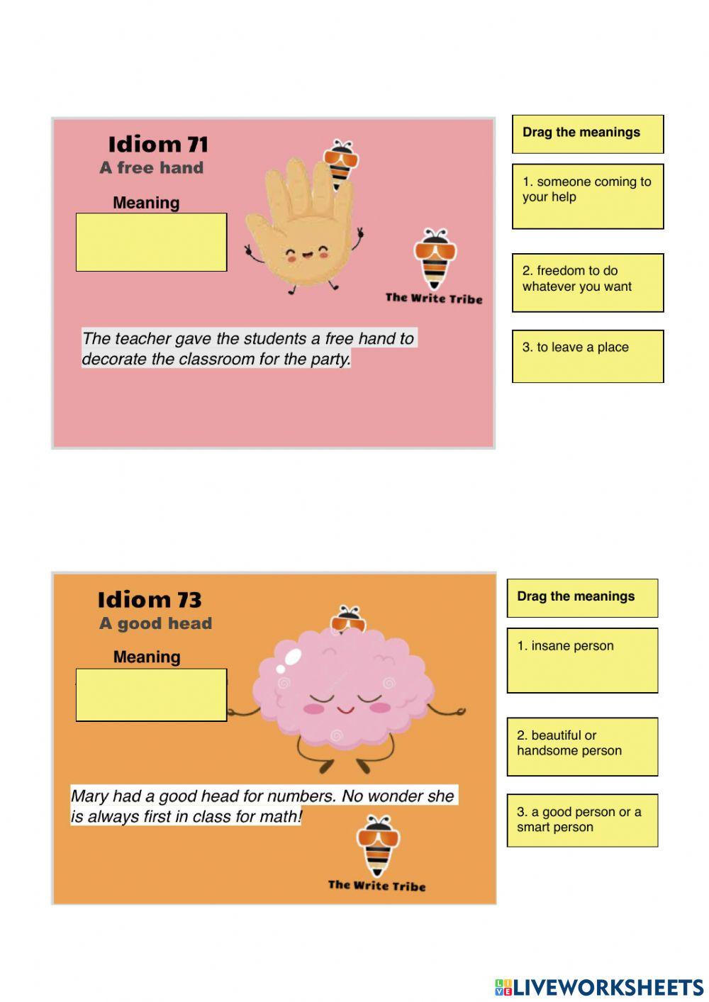 100 idioms free webinar