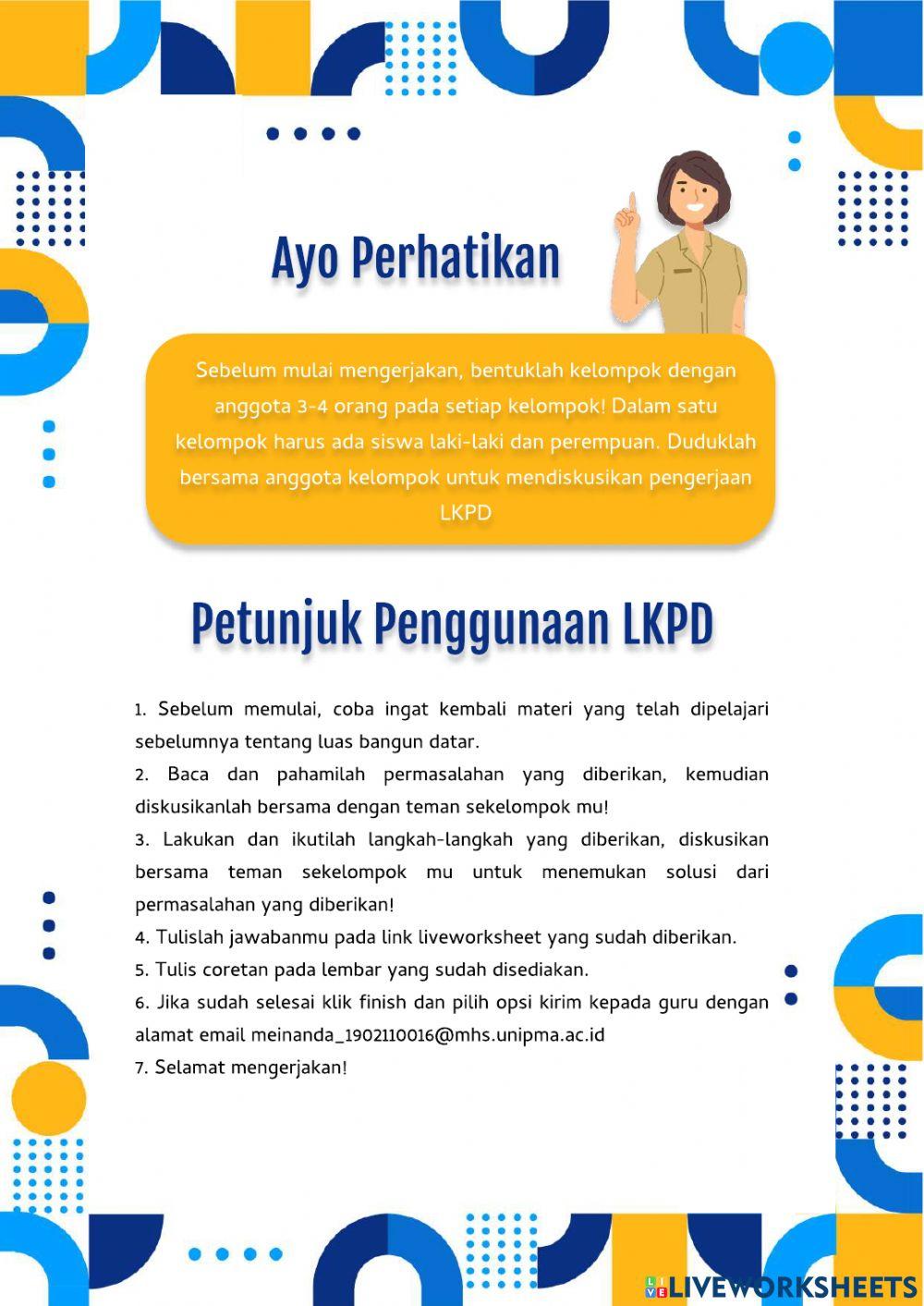 LKPD Bangun Ruang Sisi Datar