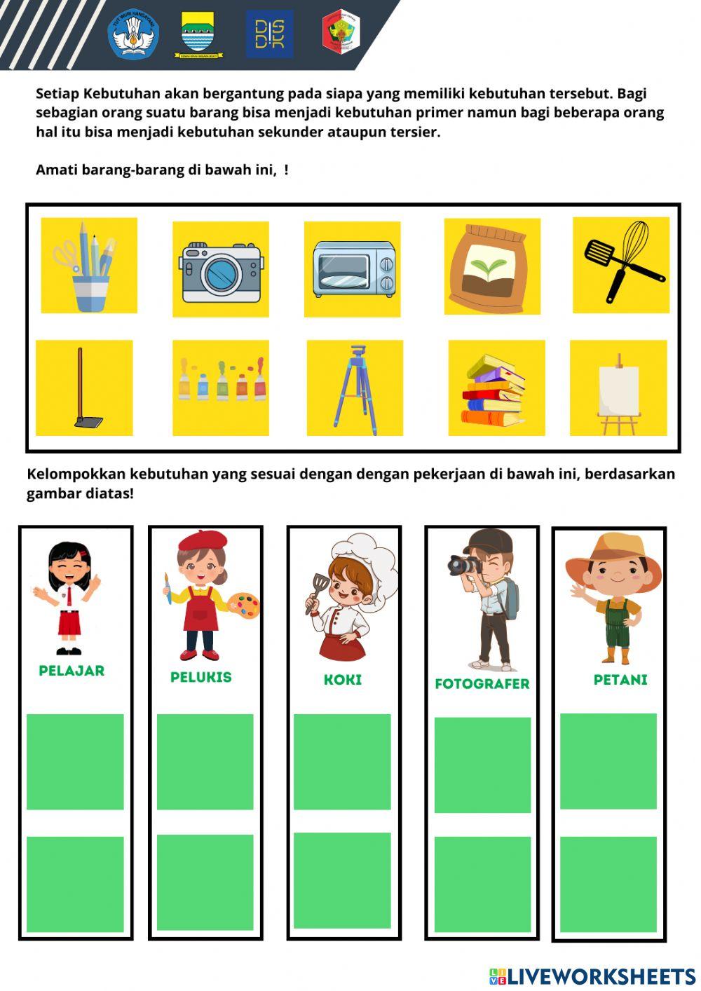lkpd-kebutuhan-free-interactive-worksheets-5385082