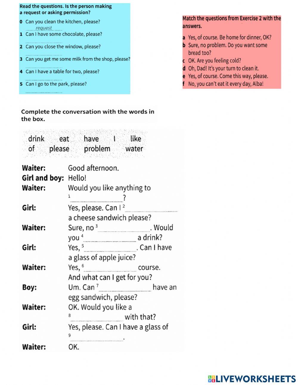 Prepare A1 NUS u12 in a cafe